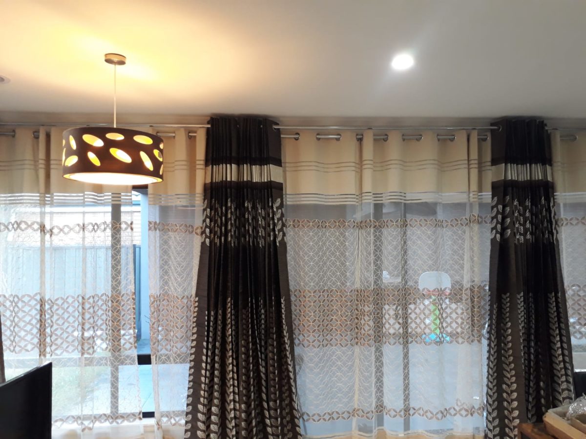 Beautiful White and Brown color blinds